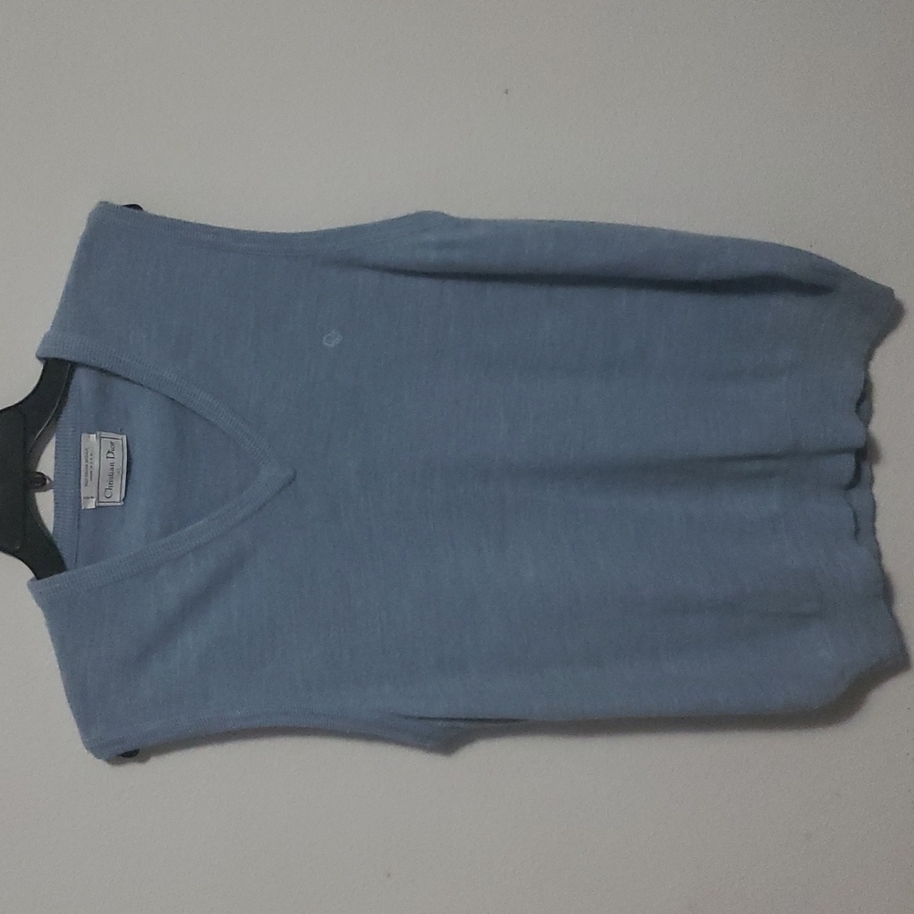 Vintage Dior Sweater Vest Mens Size Medium